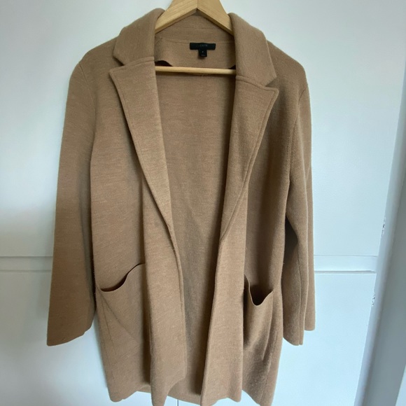 J. Crew Jackets & Blazers - camel sweater blazer